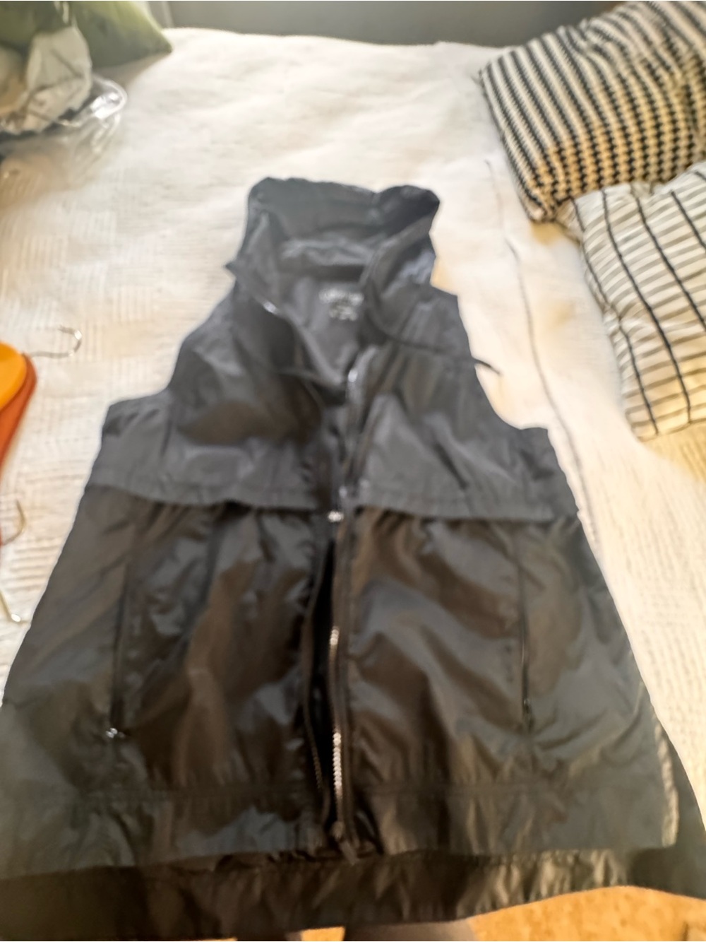 Calvin Klein Black Hooded Kids Vest